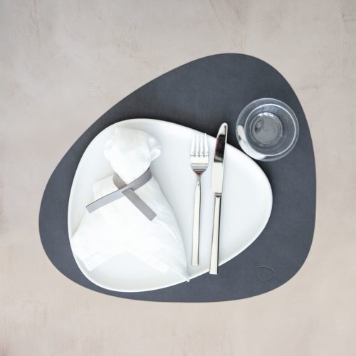 Lind DNA Bordsunderlägg Curve L Nupo Anthracite