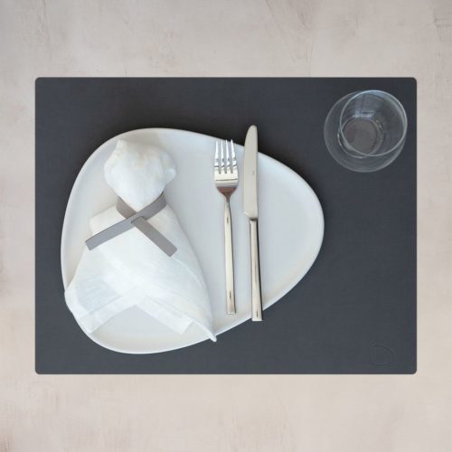 Lind DNA Bordsunderlägg Square L, Nupo Leather, Anthracite