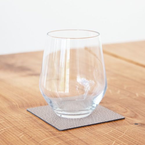 Lind DNA Glass Mat Square Hippo Warm Grey