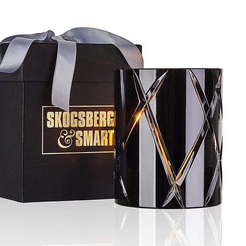 Skogsberg & Smart Hurricane Crystal Lamp M, Svart