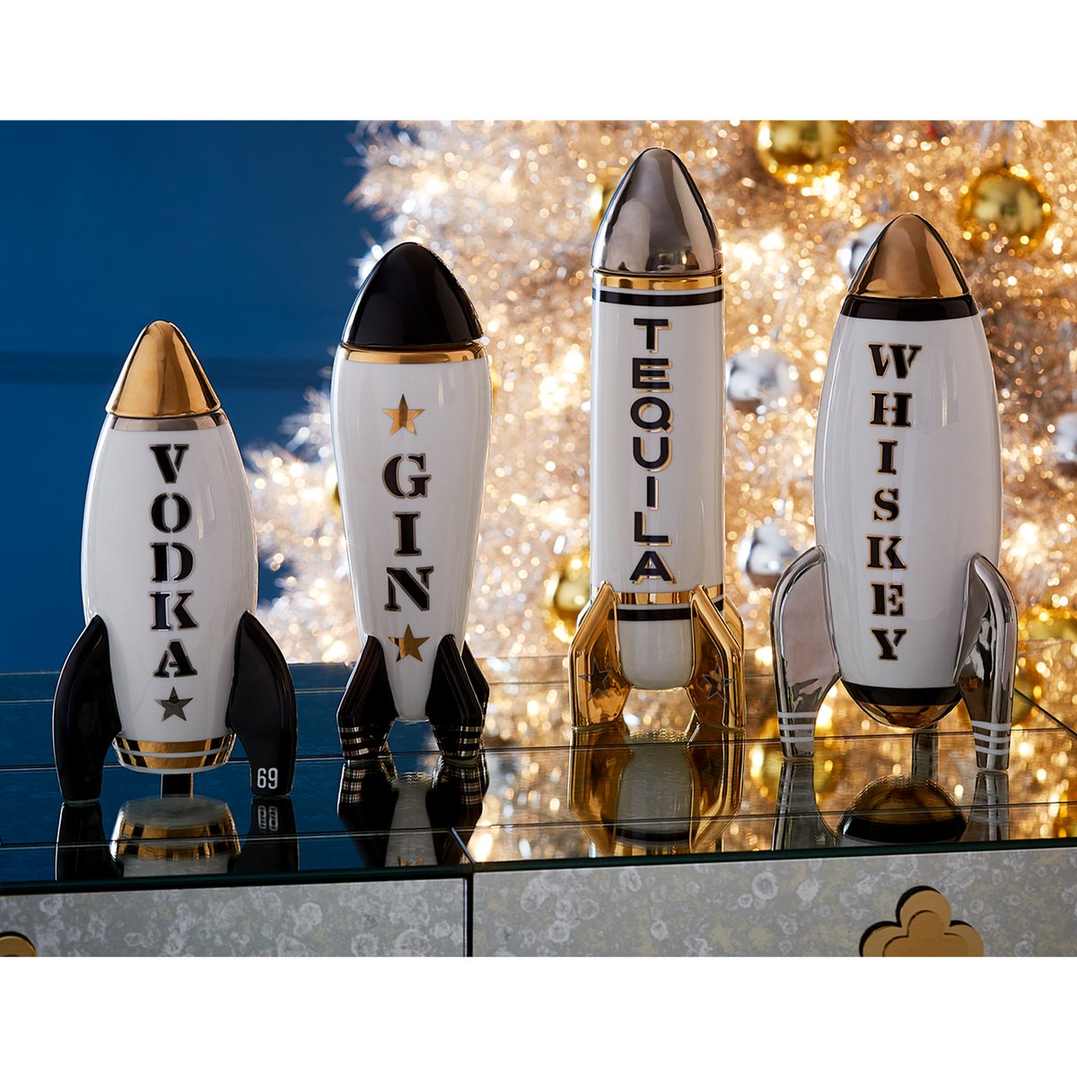 Jonathan Adler - Rocket Decanter - Whiskey