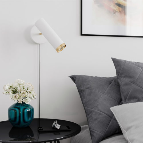 Puls Vägglampa Vit
