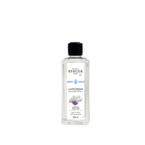 Fresh Linen Lamp Berger Refill 500 ml – Doft till katalytisk doftlampa