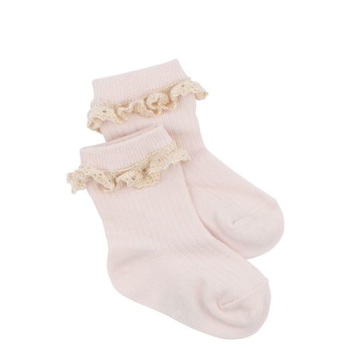 Strumpor med spetskant Lace