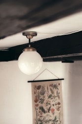 Globen Lighting Plafond Alley IP44 Antikmässing/Vit - Bild 2