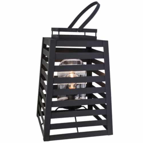 By Rydèns Yankton bord/golvlampa IP44 Sandsvart