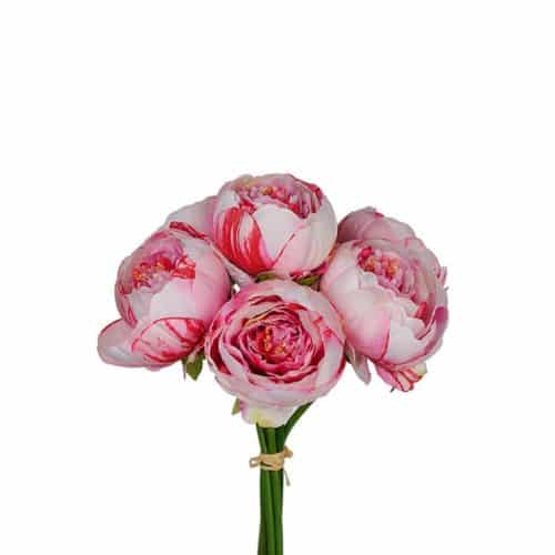 Konstgjord Pionbukett Rosa
