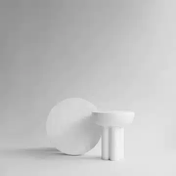 101 Copenhagen Crown sidobord tall Ø45 cm - Bone White - Bild 6