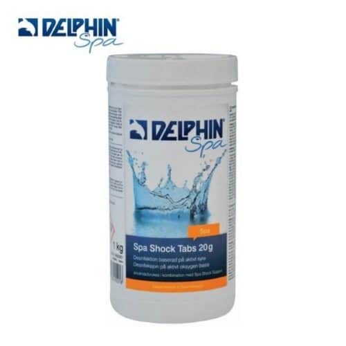 DELPHIN SPA Shock Tabs 20g 1kg – Aktivt Syre för Spabad