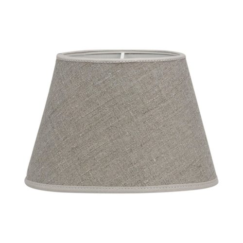 Lampskärm  Oval Lin Natur 25cm