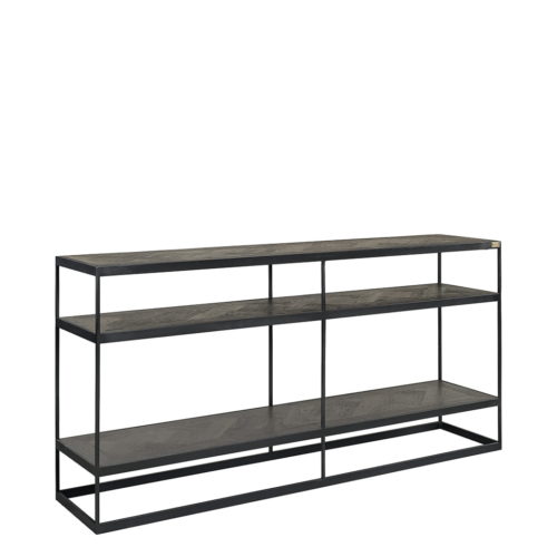Artwood Konsolbord Pittsburgh Brown – Elegant Konsolbord i Ekfanér & Metall (US Brown)