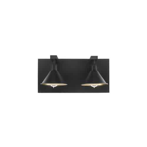 Artwood Vägglampa Anzio Dubbel Svart