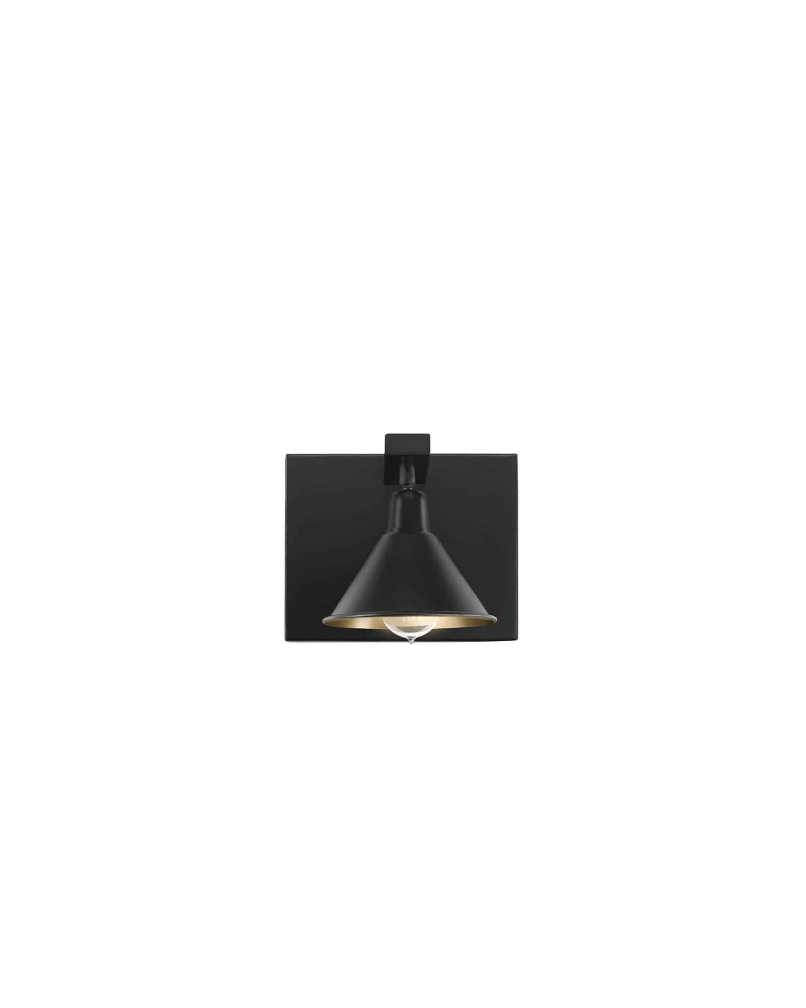 Artwood ANZIO vägglampa enkel svart