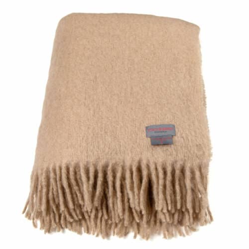 Stackelbergs Pläd Mohair Camel