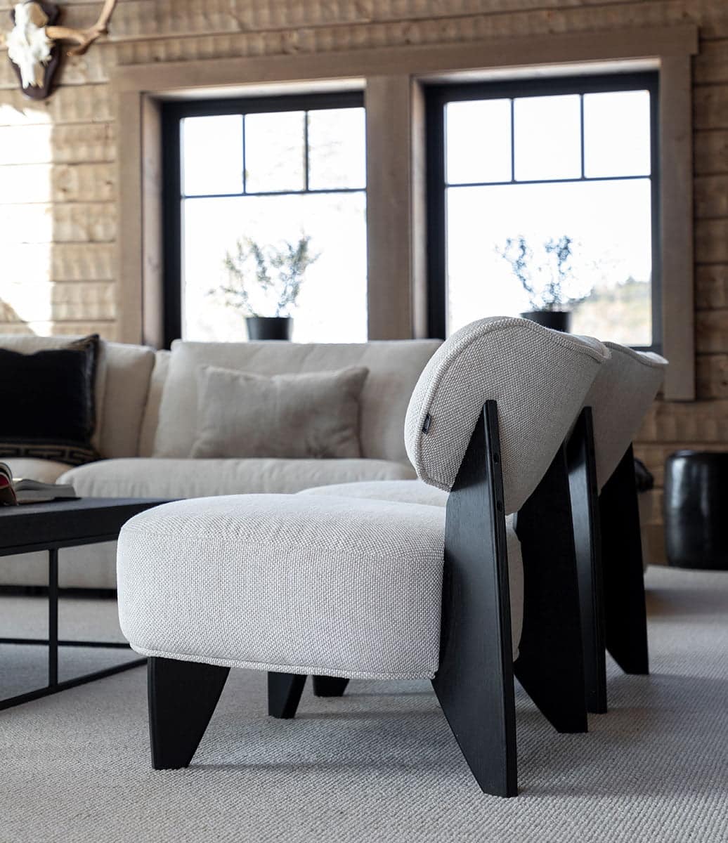 Artwood Loungefåtölj - Cadiz Tyg Quiet Cream - Bild 2