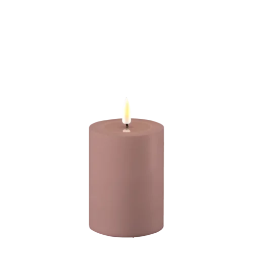Utomhus Blockljus LED Rosa Ø 7,5 x 10 cm