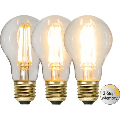 Star Trading Led Lampa E27 A60 Soft Glow 3-Steg