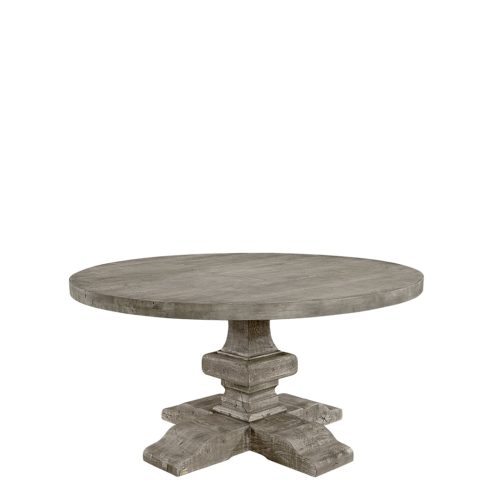 Artwood Paris Matbord Ø100 cm – Rundt matbord i massiv ek Pebbles Grey