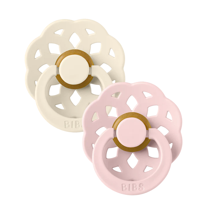 BIBS - Latexnapp 2-Pack Boheme Ivory/Blossom