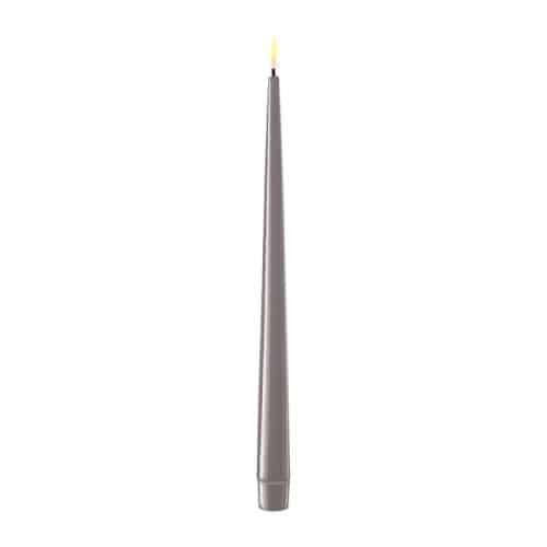 Kronljus LED Grå Lackade 28 cm (2st)