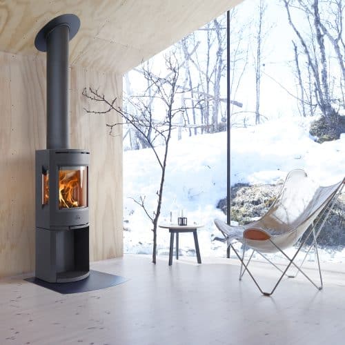 Jötul F 130 serien Golvplåt, svart lack, 800 x 1000 mm