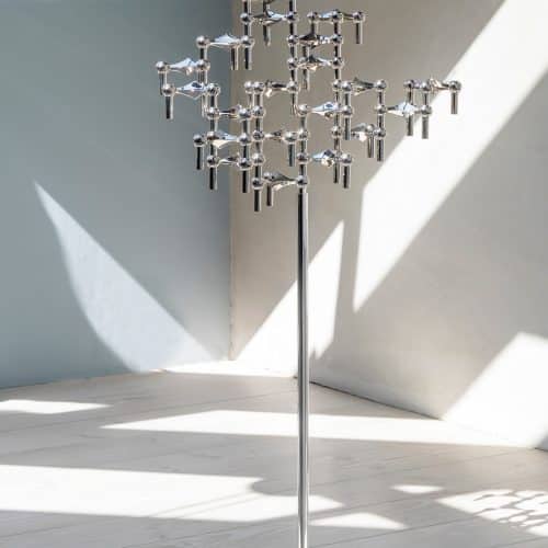 Stoff Nagel Golvstativ 70 cm - Krom