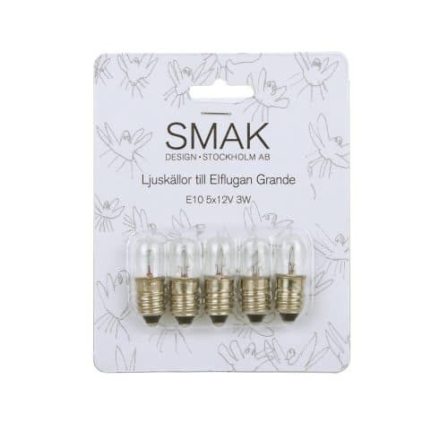 Glödlampor Elflugan GRANDE – 5-pack