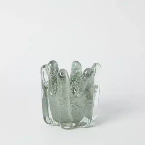 Olsson & Jensen Ljuslykta Helix mossgrön 14 cm
