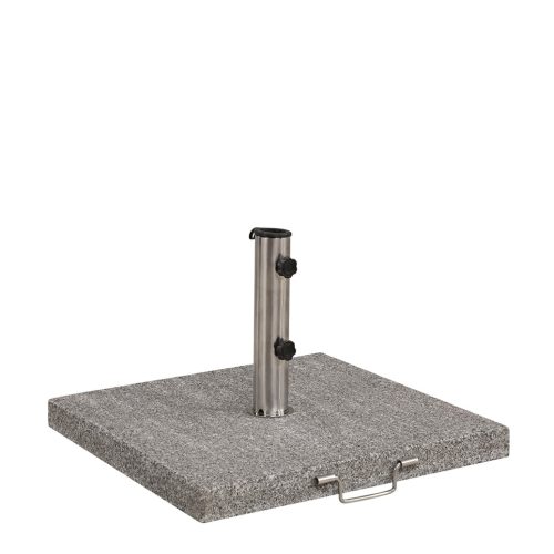 Parasollfot Portofino Light Grey Granite – Stabil Parasollfot 40 kg från Artwood