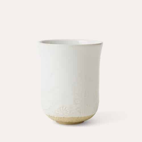 Sthål Lattemugg - Vit