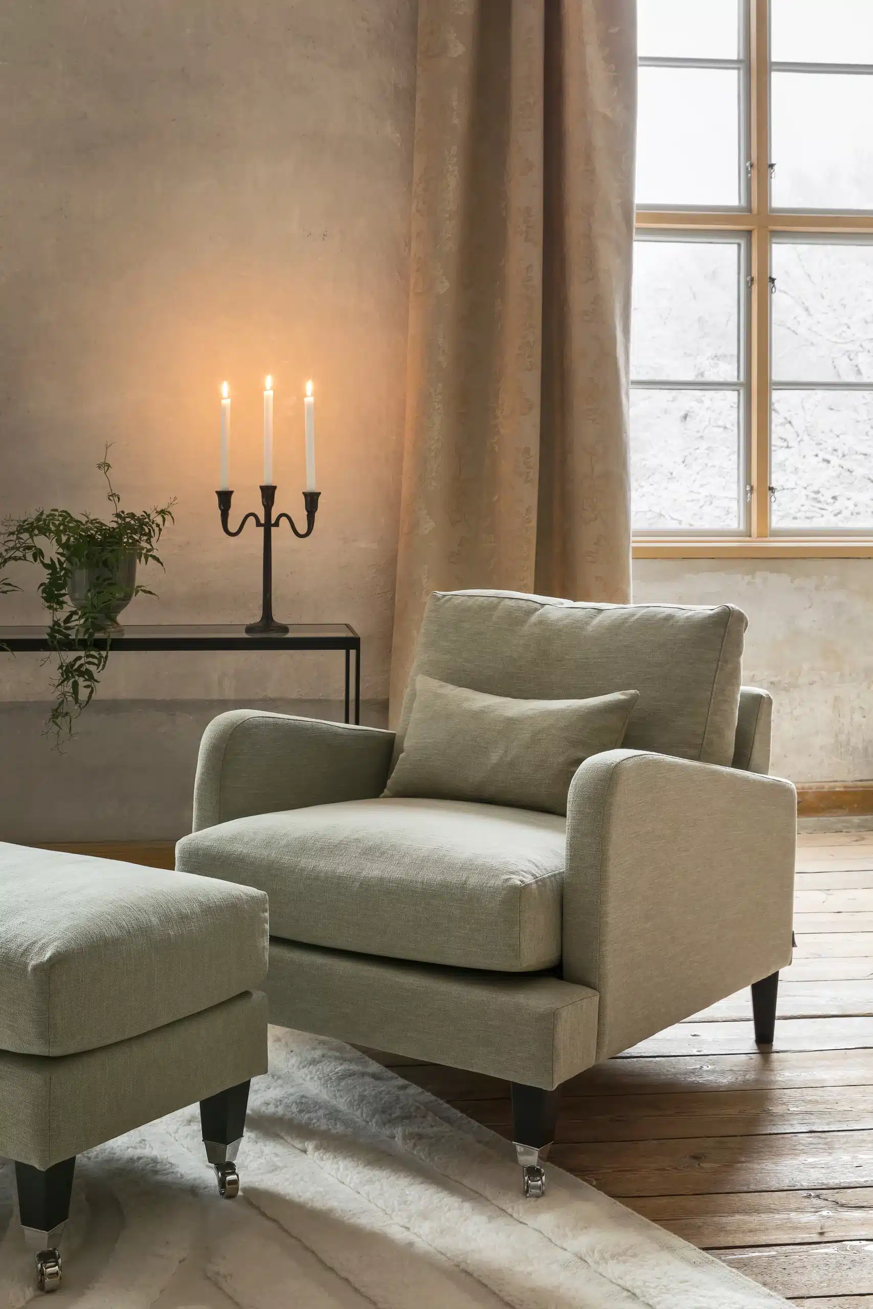 Englesson Pall Belmont Prisklass 1 Colourwash 21-pesto ben dark oak chrome - Bild 4