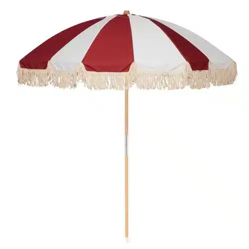 Monchiqe Parasoll Café da Vila striped Burgundy