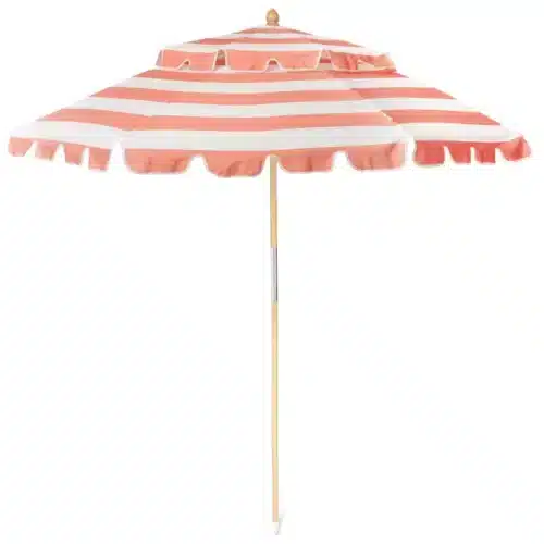 Monchiqe Parasoll Charete Retro Stripe Coral