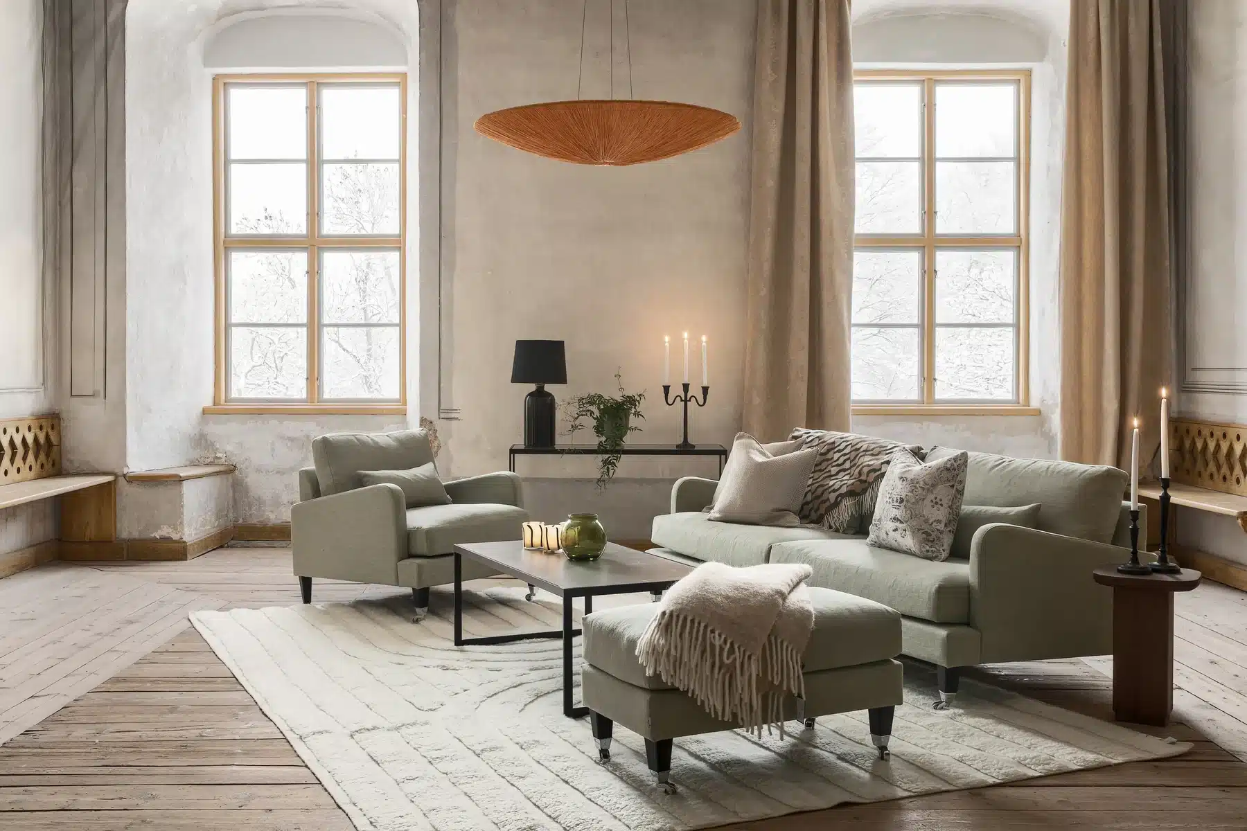 Englesson Pall Belmont Prisklass 1 Colourwash 21-pesto ben dark oak chrome - Bild 2