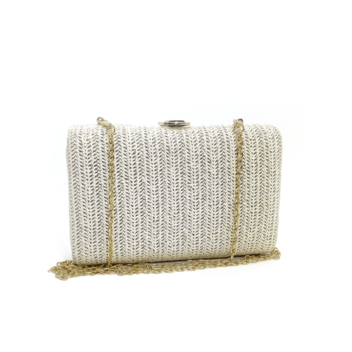 Pipol´s Väska Clutch Vit