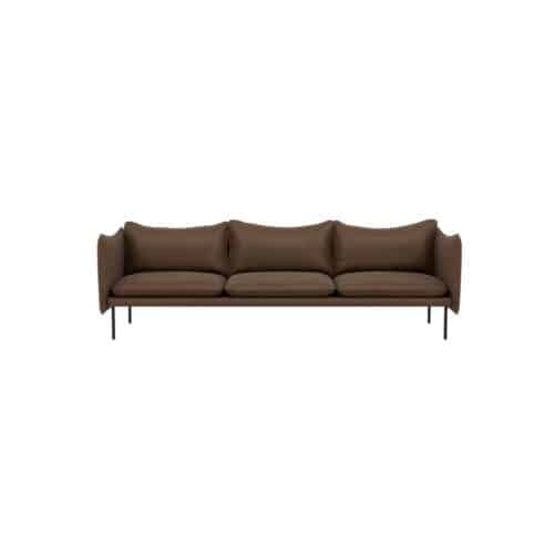 Fogia Tiki Soffa 3-sits - Vintage Tabacco Läder