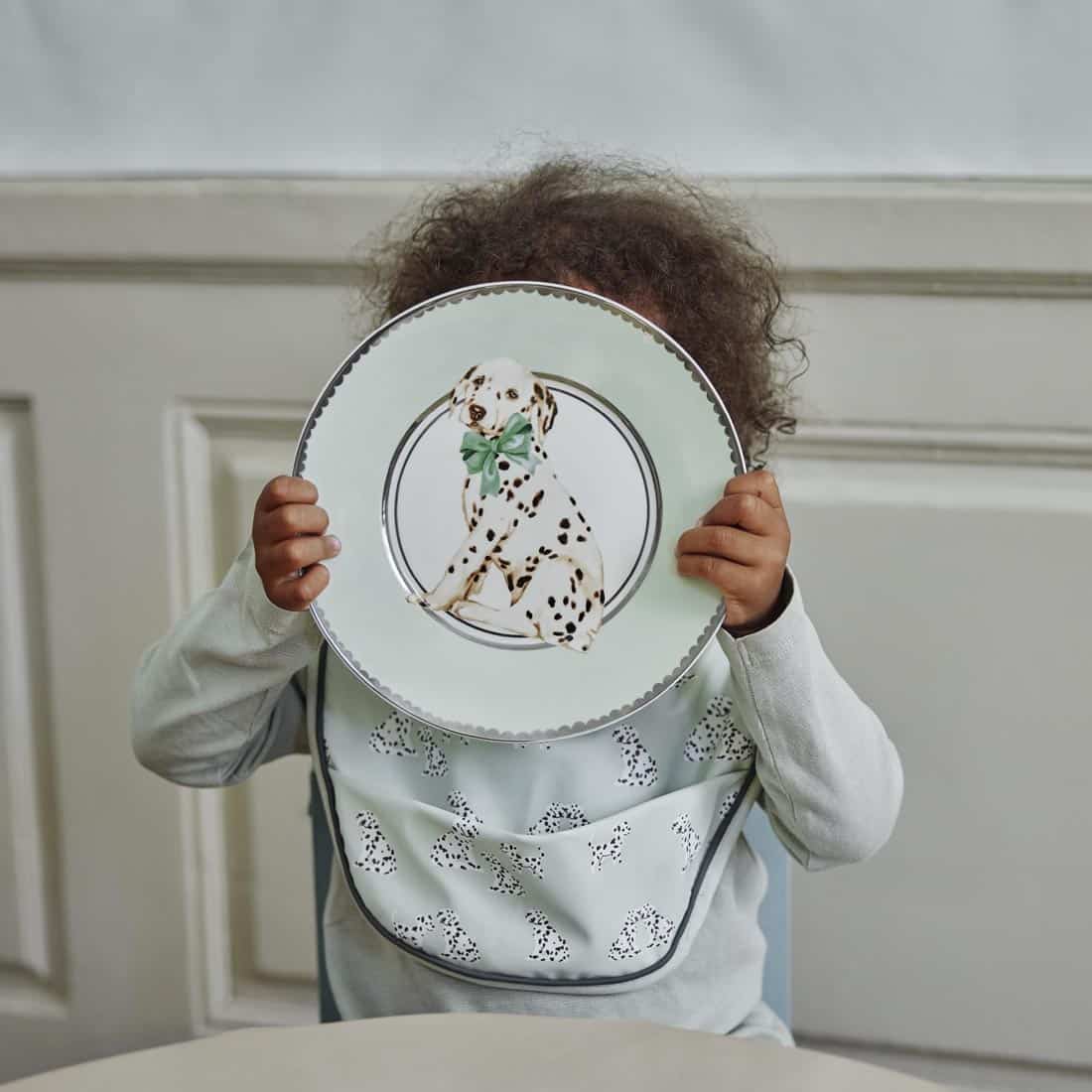 Elodie Details Porslinstallrik och skål - Darling Dalmatians - Bild 6