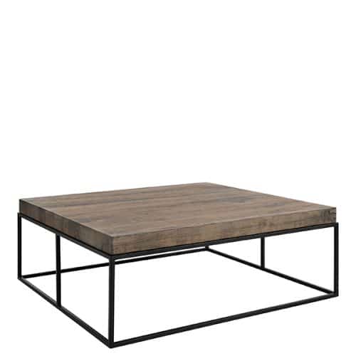 Artwood Carlisle Silver Black 100x100cm