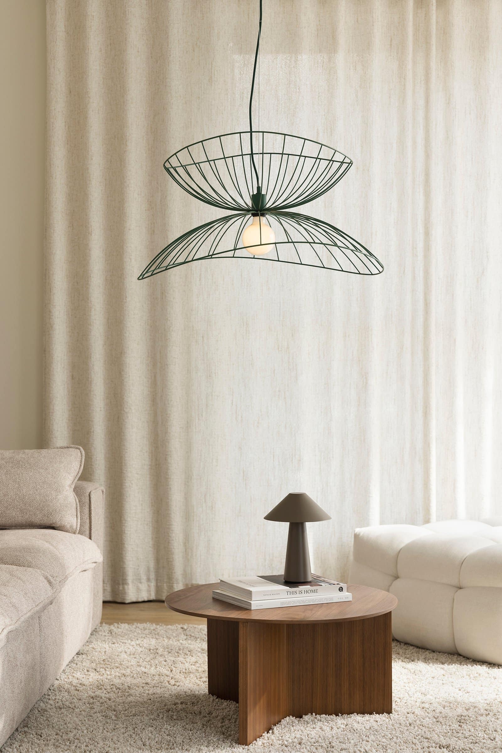 Globen Lighting Portabel Bordslampa Cannes IP44 – Brun - Bild 5