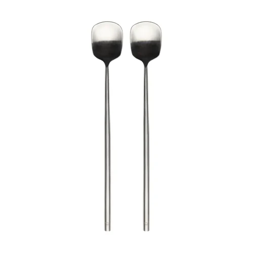 ERNST Lång sked rostfri 2-pack