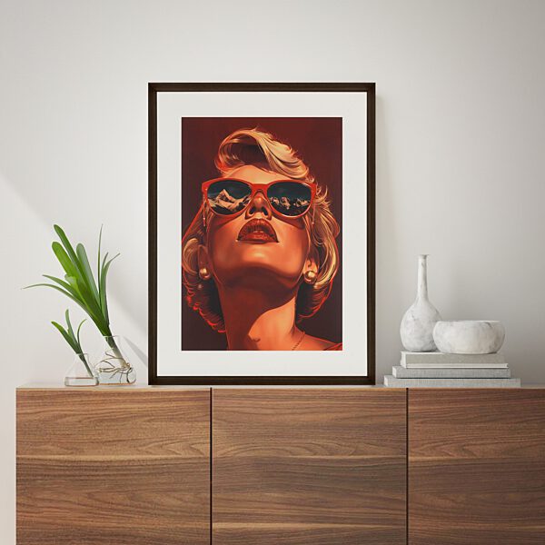 Tavla Alpine Glamour 70 x 90 cm - Bild 2
