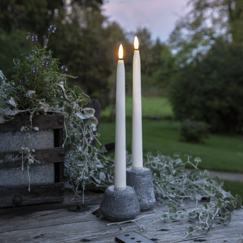 Star Trading LED Antikljus 2-pack Flamme Slim Outdoor