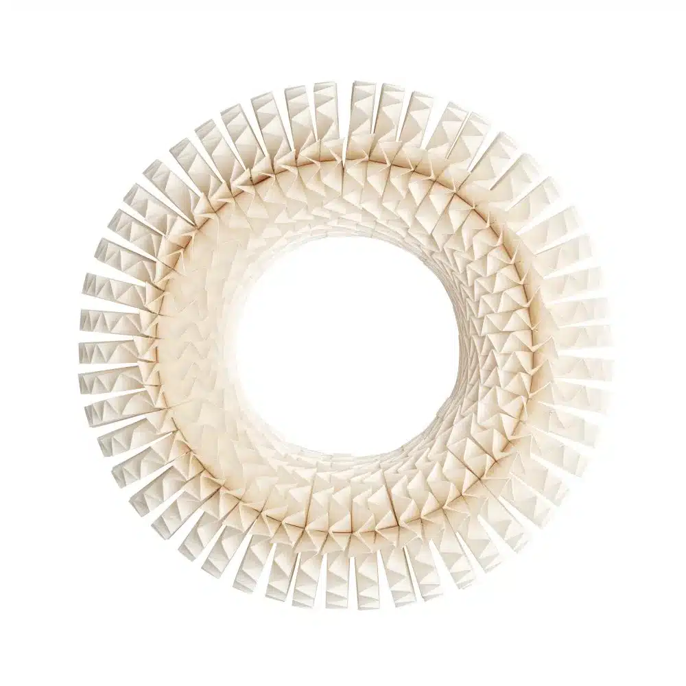 Watt & Veke Stockholm Krans 35 cm, Vit