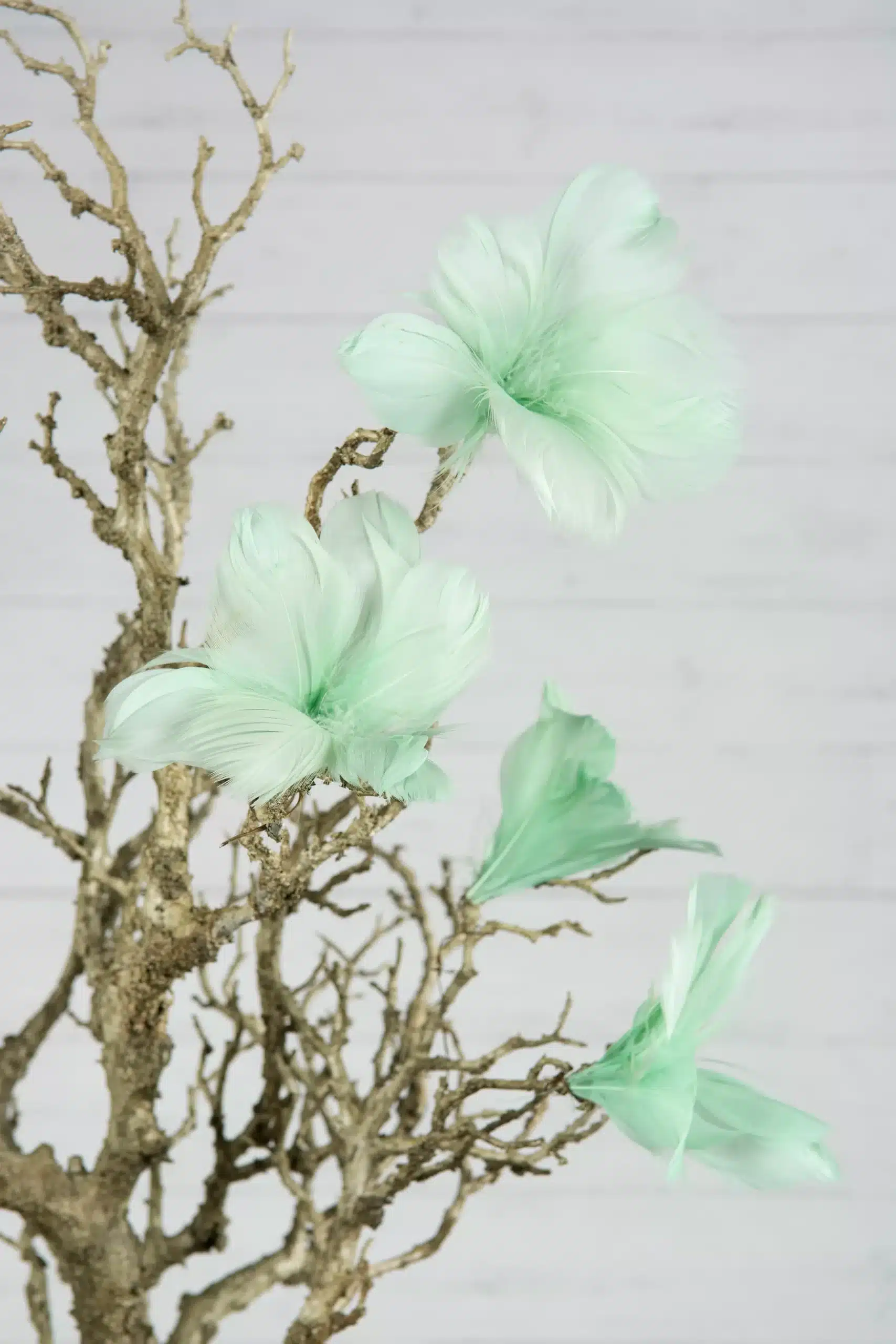 Fjäder Trådad Blom Ljusrosa - Bild 6