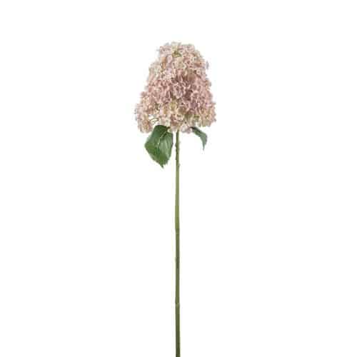 Syrénhortensia 84 cm – Stilren rosa konstväxt med stora blommor