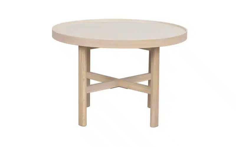 Rowico Marsden soffbord 60×60 cm – Beige/vitpigmenterad - Bild 2