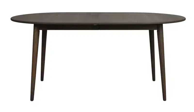 Tyler matbord 170×105 cm – brunoljad massiv ek med iläggsskiva - Bild 4