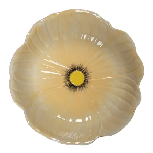 ByON Skål Poppy L Beige