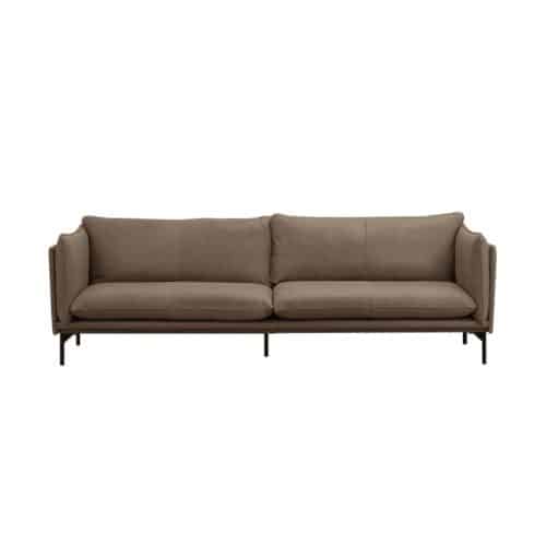 3-sits Soffa River Vintage Cognac