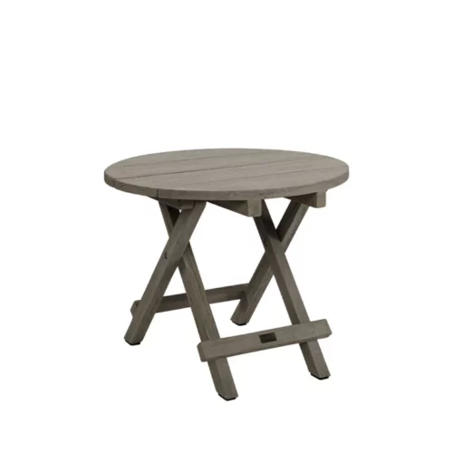 Artwood VINTAGE ROUND sidobord Ø60 cm – runt sidobord i teak